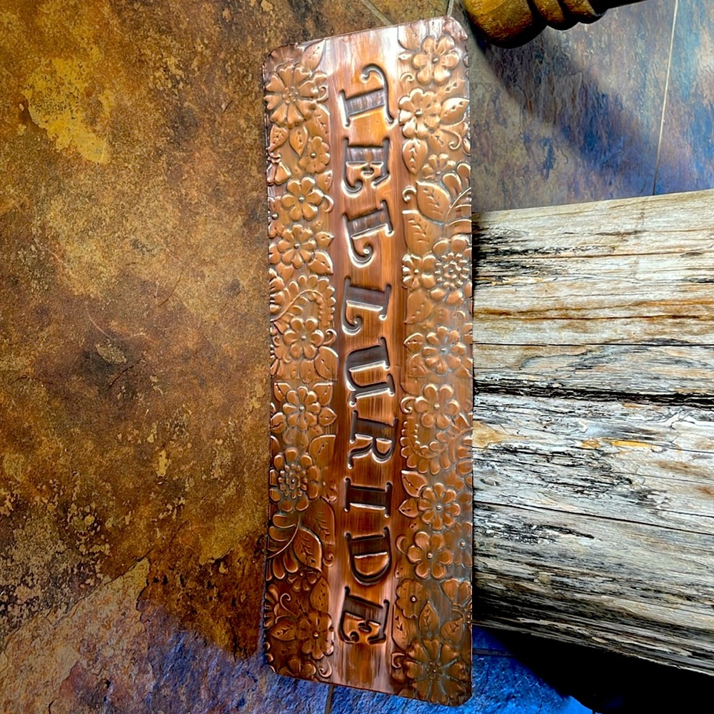 Custom Copper Signs